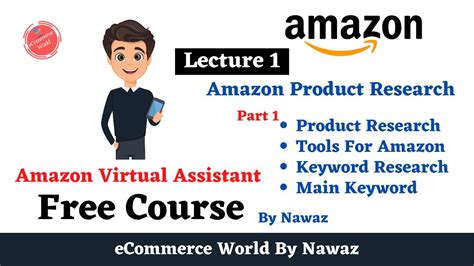 Amazon Virtual Assistant Complete Training Amazon Product Research