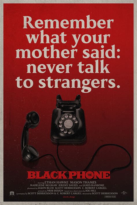 The Black Phone Alternative Poster Nrib Design Posterspy