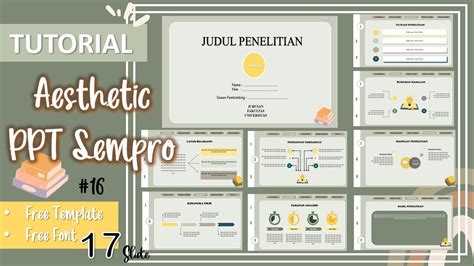 Template Ppt Untuk Sidang Skripsi Riset Vrogue