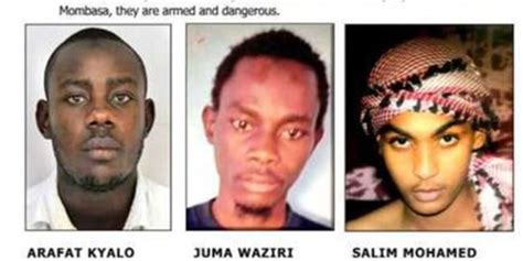 Police Reveal Wanted Terror Suspects