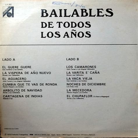 Melodias De Colombia Lp Bailables De Todos Los AÑos Armonia Fm P