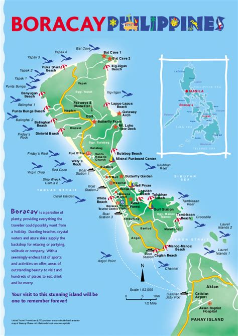 Where Is Boracay Island In Philippines Map United States Map