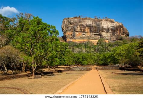 Sigiriya Sinhagiri Lion Rock Sinhala Ancient Stock Photo 1757143325