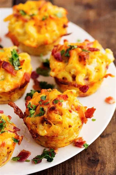 Whisk in 4 cups of cheddar and half a cup of parmesan. Ranch Bacon Mac and Cheese Cups | The Recipe Critic