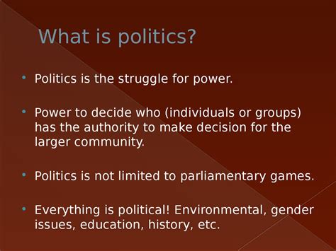 A political party is a political organization subscribing to a certain ideology or formed around special issues with the aim to participate in power, usually by participating in elections. PLS 140 Introduction to comparative politics. Basic ...