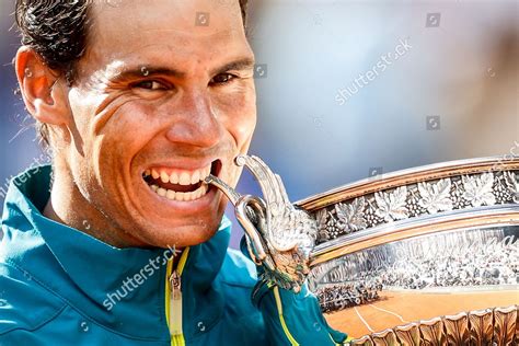 Rafael Nadal Spain Celebrates His Victory Editorial Stock Photo Stock