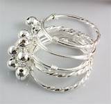 Pictures of Baby Silver Bangles
