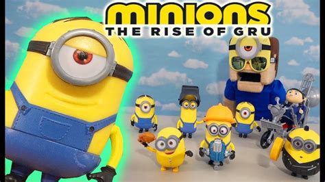 Minions 2 Rise Of Gru Toys 2020 Action Figures Youtube