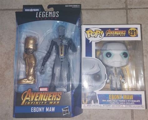 Marvel Legends Avengers Infinity War Ebony Maw Action Figure And Funko
