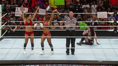 Nikki Bella Vs Paige Divas Championship Match YouTube