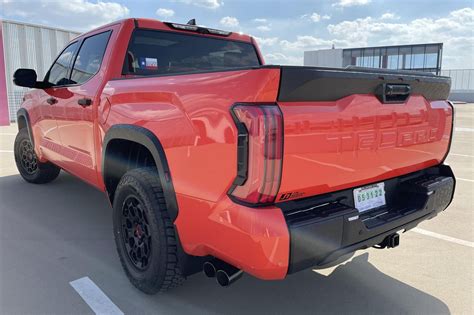 2022 Toyota Tundra Trd Pro With Delivery Miles And 437 Hp Flashes Solar