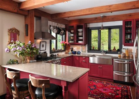 Browse 228 backsplash honey oak cabinets on houzz. 20+ Red Oak Kitchen Cabinets Designs | Design Trends - Premium PSD, Vector Downloads