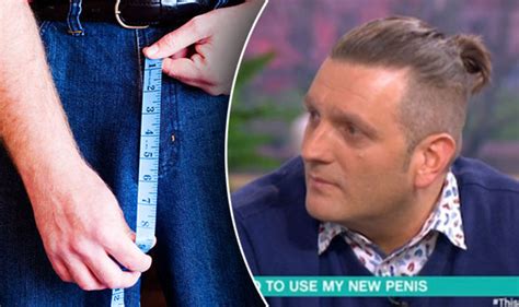 What Is A Bionic Penis Man Born Without Manhood Reveals All On This Morning Uk