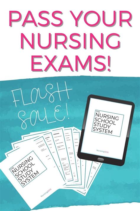 Pass Nursing School Nursing Exam Nursing School Nursing School Tips