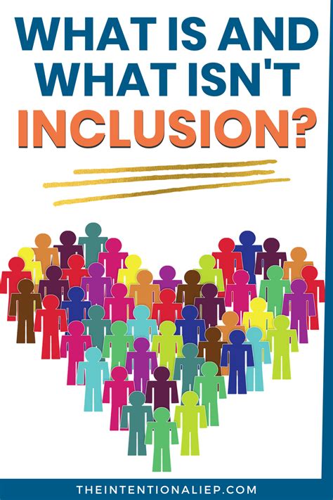 What Is And Isnt Inclusion The Intentional Iep In 2020 Life