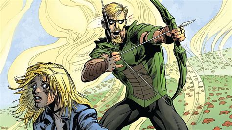 제목 코믹스 Green Arrow Black Canary John Diggle Dc Rebirth Hd 월페이퍼