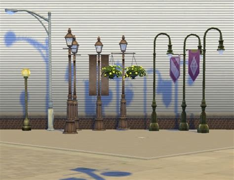 Mod The Sims Liberated Street Deco By Plasticbox • Sims 4 Downloads