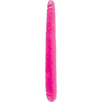 Dillio Pink 16 Double Dong Pink 16 40 6cm Double Ended Dildo By