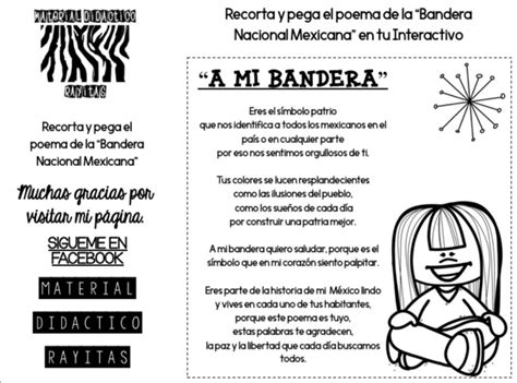 Pin De Maite Martinez En Lapbook Poema De La Bandera Día De La