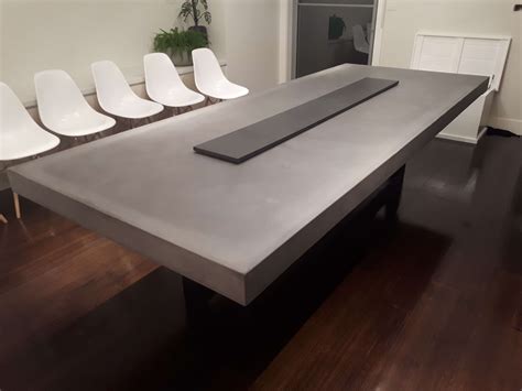 Concrete Dining Tables Snap Concrete