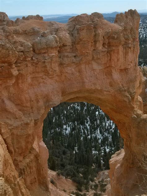 Sandstone Arch At Bryce Canyon National Park Utah 2013 National