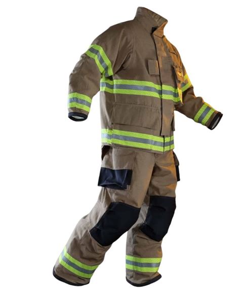 Armor Fire Bunker Suit With Sted Air And Q8 Nfpa Navykaki Zdi