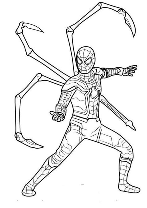 Pin Em Spiderman Coloring Pages