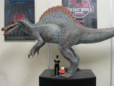 Image Spinosauruscomparison Park Pedia Jurassic Park Dinosaurs Stephen Spielberg