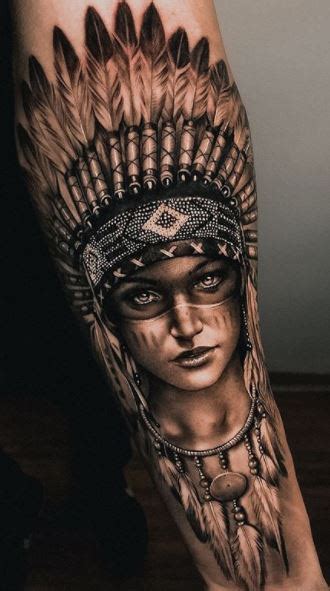 Native American And Indian Tattoos Meaning And Cool Examples Alai