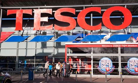 Supermarket Giant Tesco Posts Another Sales Fall
