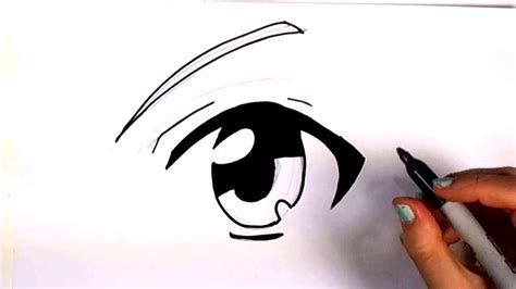 How To Draw An Anime Eye Manga Eye Drawing Lesson Mlt