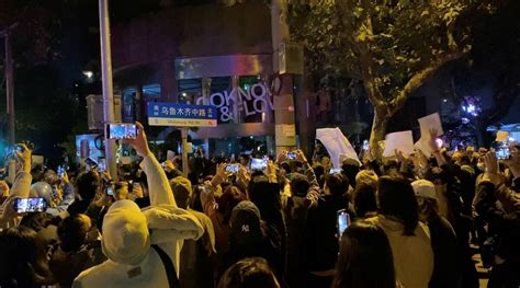 Blank Sheets Of Paper Become Symbol Of Defiance In China Protests World News The Indian Express