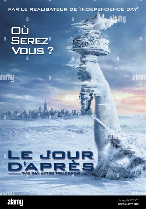 The Day After Tomorrow 2004 Usa Affiche Poster Director Roland