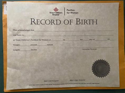 Houston Hospital Sends Blank Birth Certificate For Stillborn Baby
