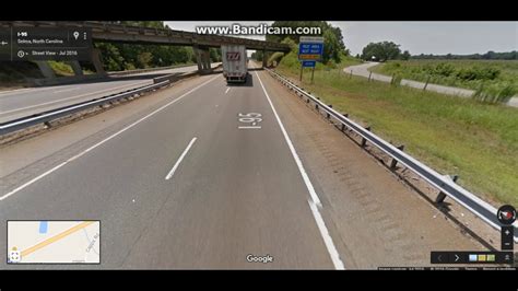 Interstate 95 North Carolina Exits 106 To 95 Southbound Youtube