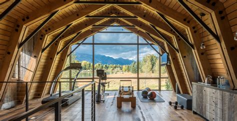 Amazing Barn Home Gym