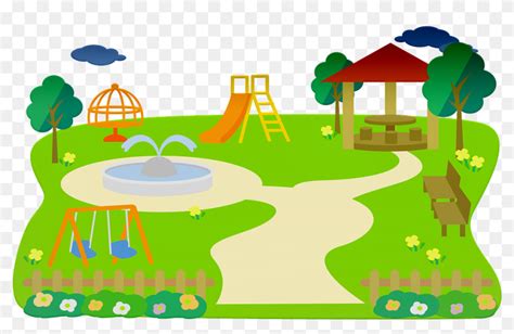 Park Play Slide Children Playground People Fun Parc Enfants Png