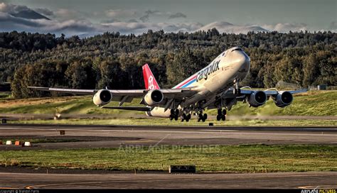 Lx Vcd Cargolux Boeing 747 8f At Anchorage Ted Stevens Intl Kulis