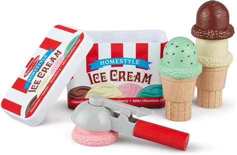 Melissa And Doug Scoop And Stack Ice Cream Cone Magnetic