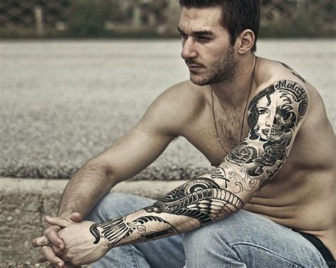 Perfect Full Sleeve Tattoo For Men