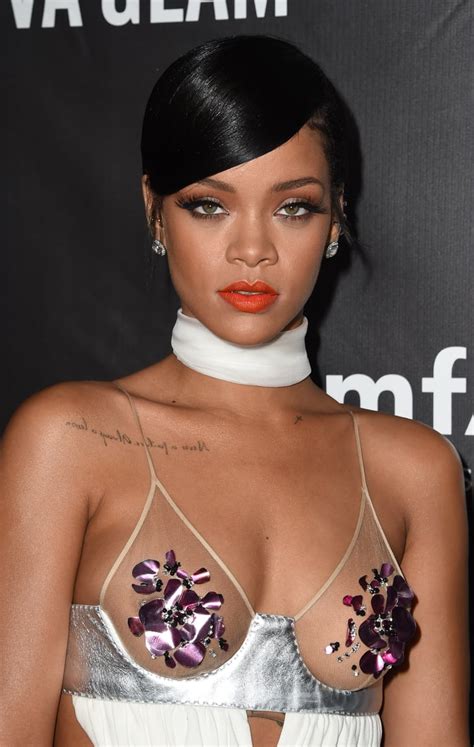 Rihanna Best Celebrity Beauty Looks Of The Week Oct 27 2014