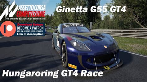 Assetto Corsa Competizione Acc Setup Test Race Ginetta G Gt At