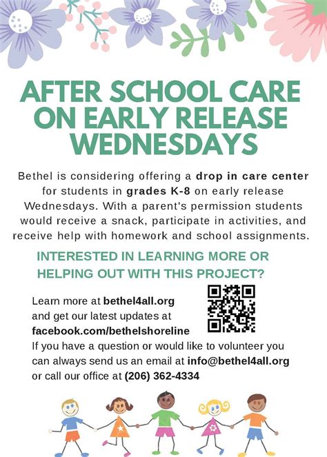 After School Care Bethel Lutheran Church