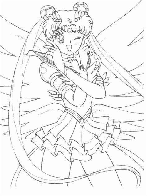 Sailor Moon Printable Coloring Pages Coloring Home