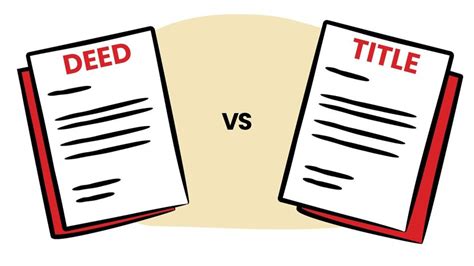 Deed Vs Title Whats The Difference Terms Home Buyers Must Know
