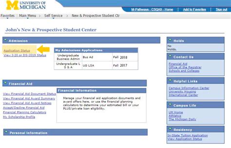 How To Check Your Admission Status Michigan Ross