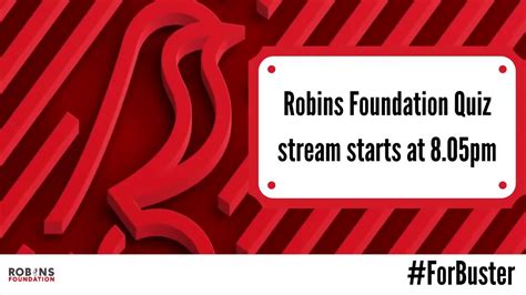 Live Robins Foundation Quiz Night 🎓 Youtube