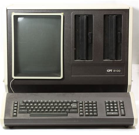 Word Processor Cpt Model 8100 Circa 1982