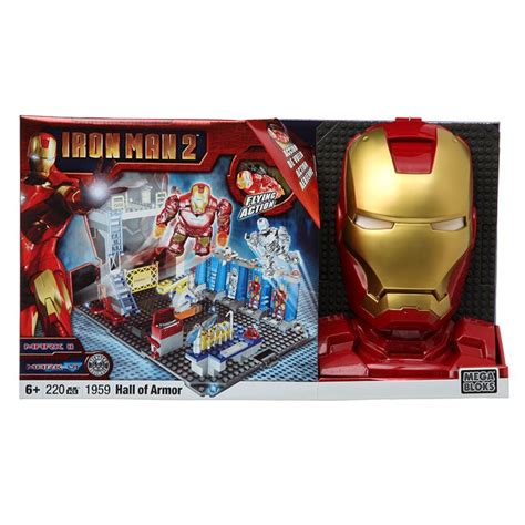 Iron Man 2 Hall Of Armor Mega Bloks Playset Free Shipping On Orders