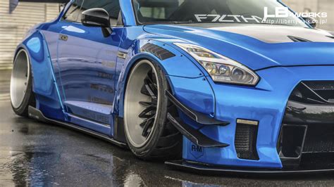 LBWorks Nissan GT R R35 Type 2 Body Kit 2016 Liberty Walk